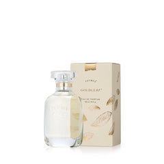 Thymes Goldleaf Eau de Parfum bottle with luxurious packaging for everyday elegance