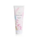 Thymes Kimono Rose Body Scrub bottle for hydrated, smoother skin.