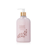 Thymes Moisturizing Body Wash in goldleaf gardenia pump bottle ready for hydrating cleanse