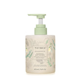 Thymes Nourishing Body Cleanser bottle with pump for effortless daily cleansing.