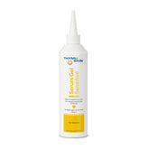 Thymuskin Sensitive Serum bottle close-up highlighting targeted scalp nourishment.