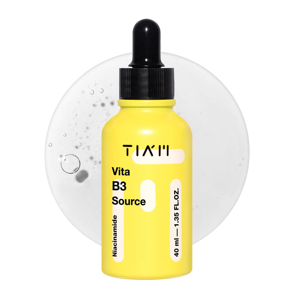 TIAM Vita B3 Source Serum bottle ready for routine to support even skin tone