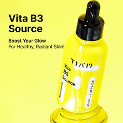 Close-up texture of TIAM serum showing a water based, smooth consistency