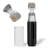 TIDEWISH derma roller with serum reservoir for precise scalp serum delivery.