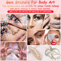Tidponra self-adhesive dots enable quick, glue-free placement.