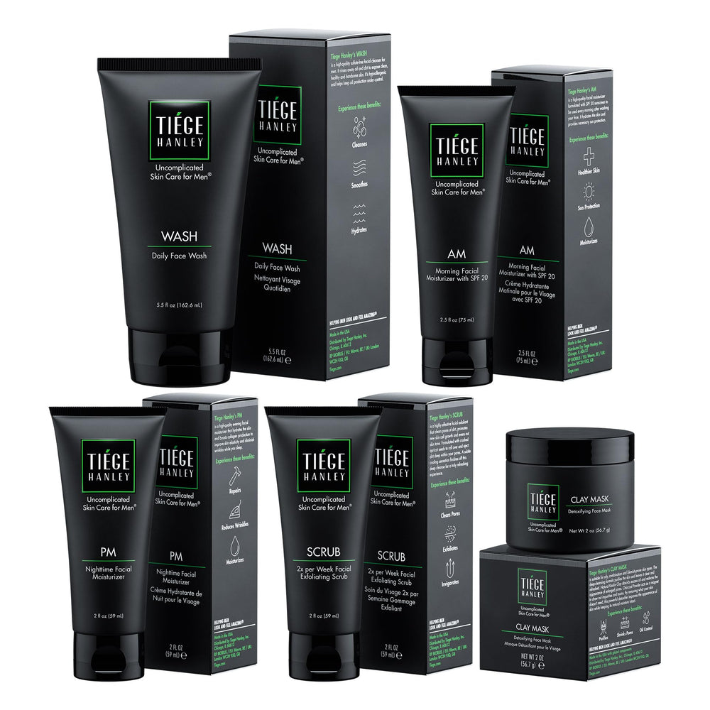 Tiege Hanley 90 Day Set Face Wash for balanced daily cleansing.