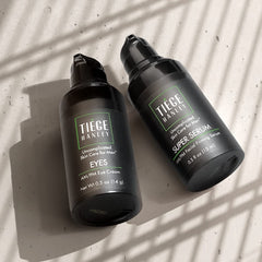 Tiege Hanley Eye Cream close-up with Niacinamide benefits