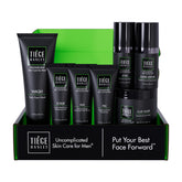 Tiege Hanley Face Wash image promoting clean, refreshed skin