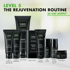 Tiege Hanley Level 5 Exfoliating Scrub, smooths skin texture with gentle turnover for daily use