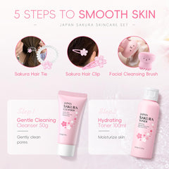 Tiejdhr Sakura Eye Cream 15g nourishes the delicate eye area.