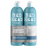 TIGI Bed Head Tween Recovery shampoo bottle highlights moisturizing formula for hydrated hair