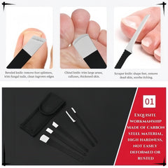 TIKIYOUN nail scraper tool for efficient toenail maintenance