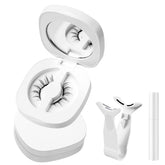 Tiliraiy magnetic eyelashes kit in action for quick, glue-free application and secure hold.