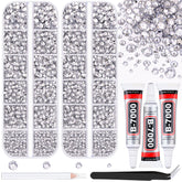 TINKRSTUFF rhinestones kit packaging showing two boxes for versatile DIY bedazzling.