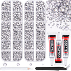 TINKRSTUFF rhinestones kit packaging showing two boxes for versatile DIY bedazzling.