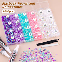 TINKRSTUFF half-pearls 6mm for bold craft embellishments.