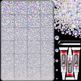 TINKRSTUFF resin jelly rhinestones 2mm-5-grid for precise craft accents and sparkle