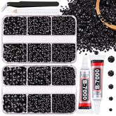 TINKRSTUFF resin jelly rhinestones set with mixed sizes for versatile embellishment.