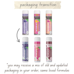 Tiny Seed vegan lip balm Vanilla Chai tube with inviting aroma for daily use