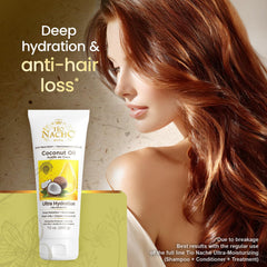 Tio Nacho application on wet hair highlights ends and versatile use.