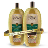 Tio Nacho Mexican Herbs Shampoo bottle for fortifying daily routine.