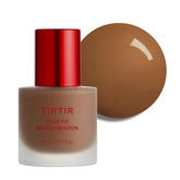 TIRTIR Mask Fit Red Foundation bottle shows long lasting breathable coverage.