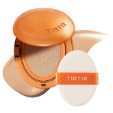 Compact TIRTIR Mini Size Cushion case for on-the-go touchups and skin-like finish.
