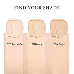 Open compact of TIRTIR My Glow Cushion highlighting breathable film.