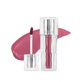TIRTIR Waterism mini gloss Mauve Rose swatch on lip for glossy, non-sticky shine