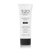 TIZO AM Replenish bottle close-up with mineral SPF 40 and matte finish