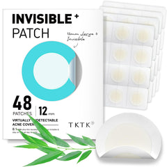 TKTK Pimple Patches with 12mm coverage for discreet daytime use.