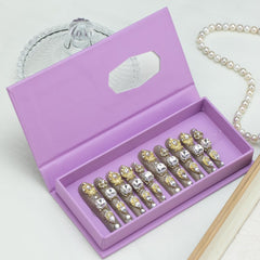 Tmani purple storage case keeps nails organized and portable.