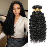 Tmlkhl water wave bundles 16inch closeup showing soft texture for seamless blending.