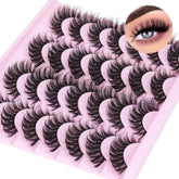 TNFVLONEINS natural cat-eye mink lashes for a fuller daytime look