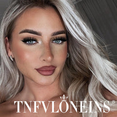 TNFVLONEINS soft cotton band lashes for all-day comfort