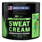TNT Pro Ignite Hot Sweat Cream jar front view, designed to help warm up muscles