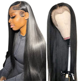 tobasew 13x6 straight lace front wig with Brazilian virgin hair for natural look
