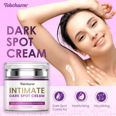 Tobcharm Skin Bleaching Cream on bikini line with subtle brightening