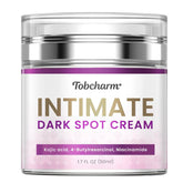 Tobcharm Skin Bleaching Cream on inner thigh for even tone over time