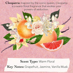 TOCCA fragrance notes highlight bergamot, pear, and gardenia for a bright vibe.