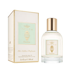 Tocca Giulietta dry oil bottle with silky hydration and light fragrance.