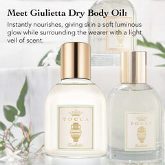 Tocca Giulietta pink tulips note emphasizes delicate floral scent for daily wear.