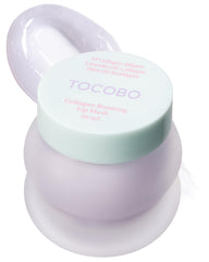TOCOBO Collagen Lip Mask packaging shown for overnight hydration.