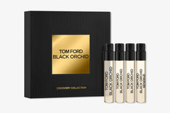 Tom Ford Black Orchid Discovery Collection: four vials for testing scent development on skin.