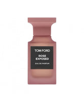 Tom Ford Rose Exposed bottle pour highlights fragrance intensity for evening wear.