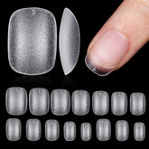 TOMICCA packaging shows 240 pieces and 15 sizes for at-home manicure setups.