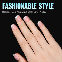TOMICCA pre-buffed nail tips enable quick at-home application with stronger adhesion.