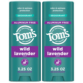 Tom’s of Maine Wild Lavender deodorant bottle for daily freshness