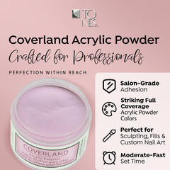 TONES Coverland Cakepop nail-art demo with precise shaping