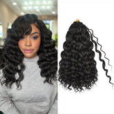 Toniola Ocean Wave crochet hair prelooped top for fast, secure installation